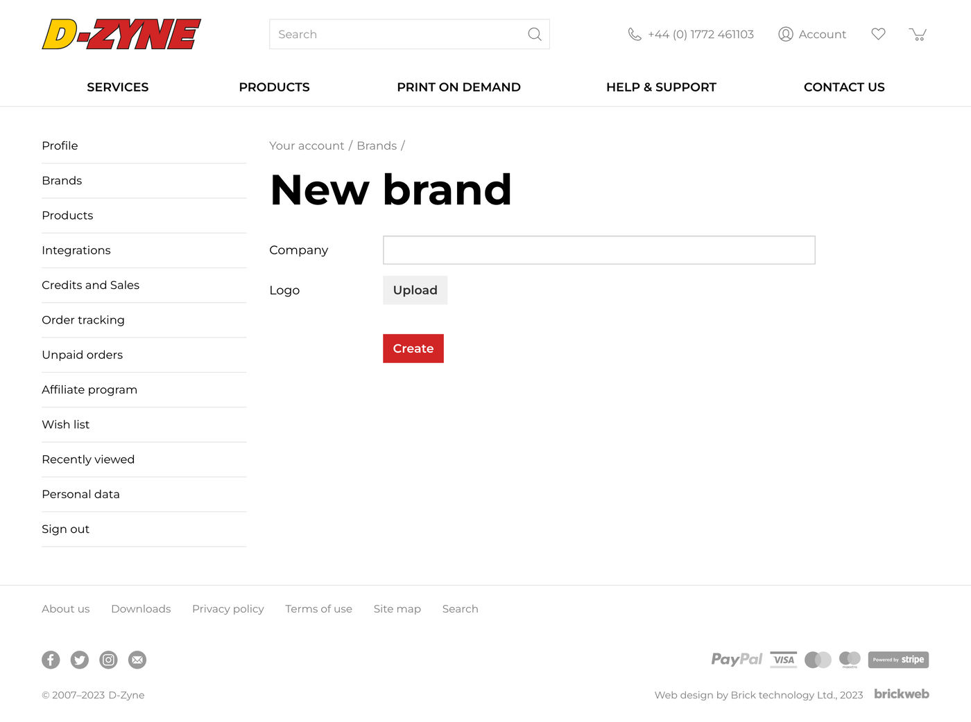D-Zyne Create Brand