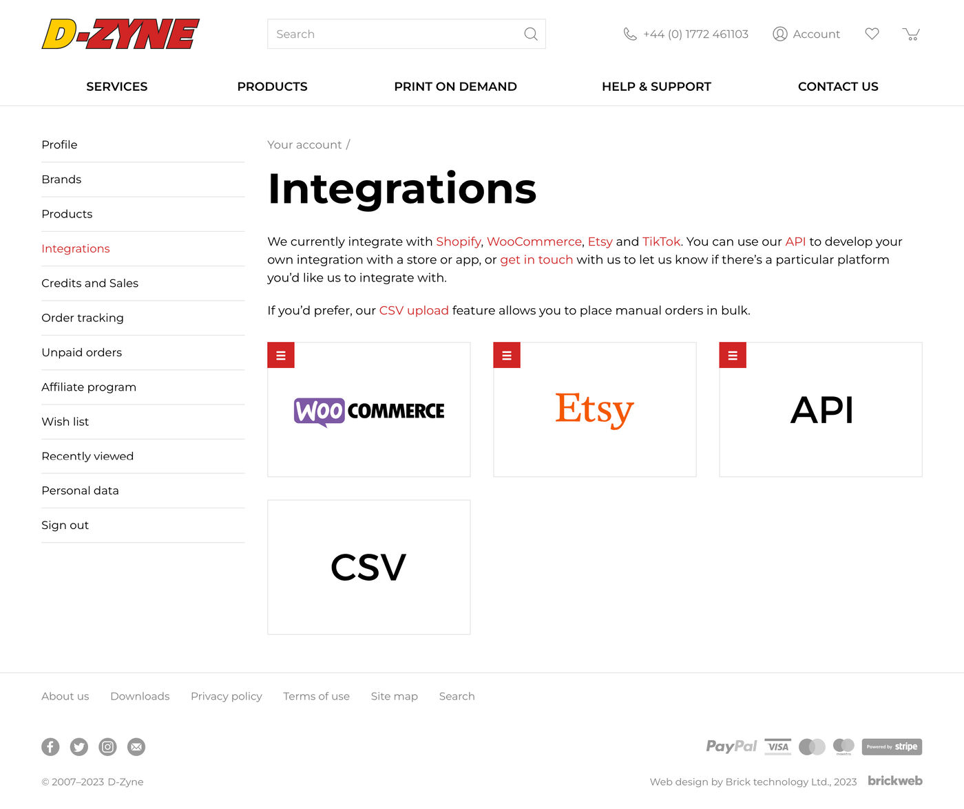 D-Zyne Integrations