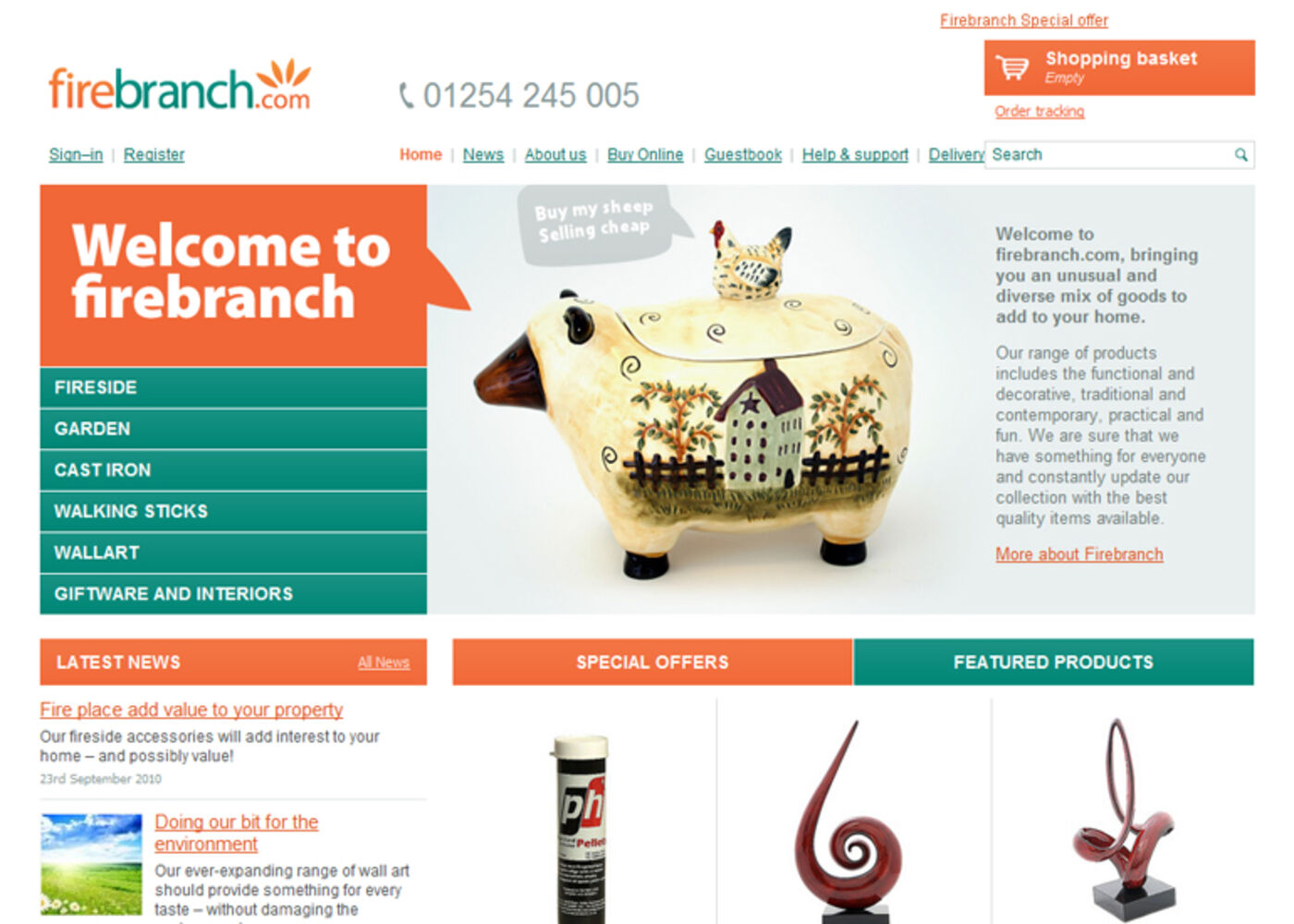 Fire Branch Homepage header - Fire Branch