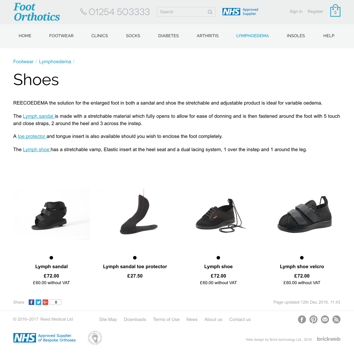 Foot Orthotics Categories