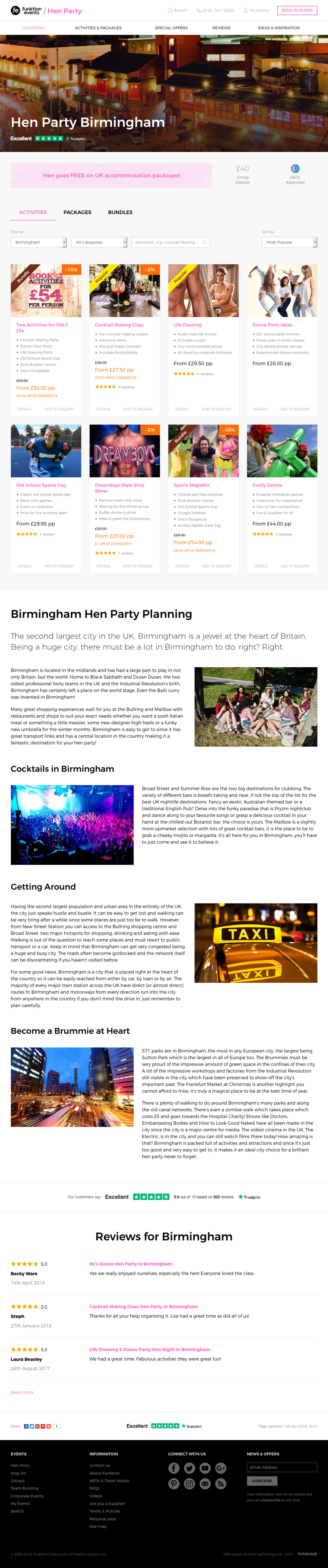 Funktion Events Events