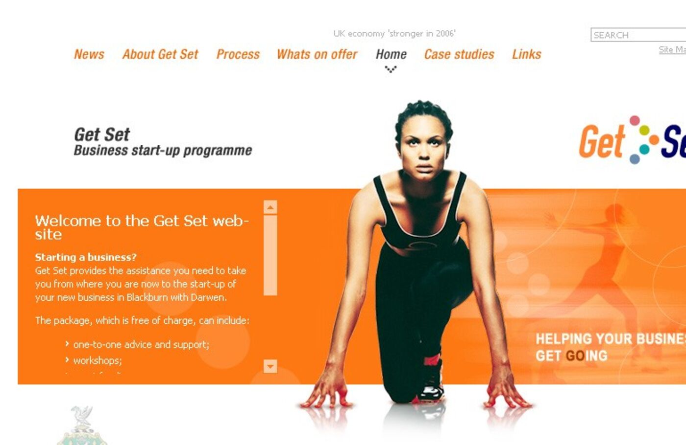 Get Set Homepage