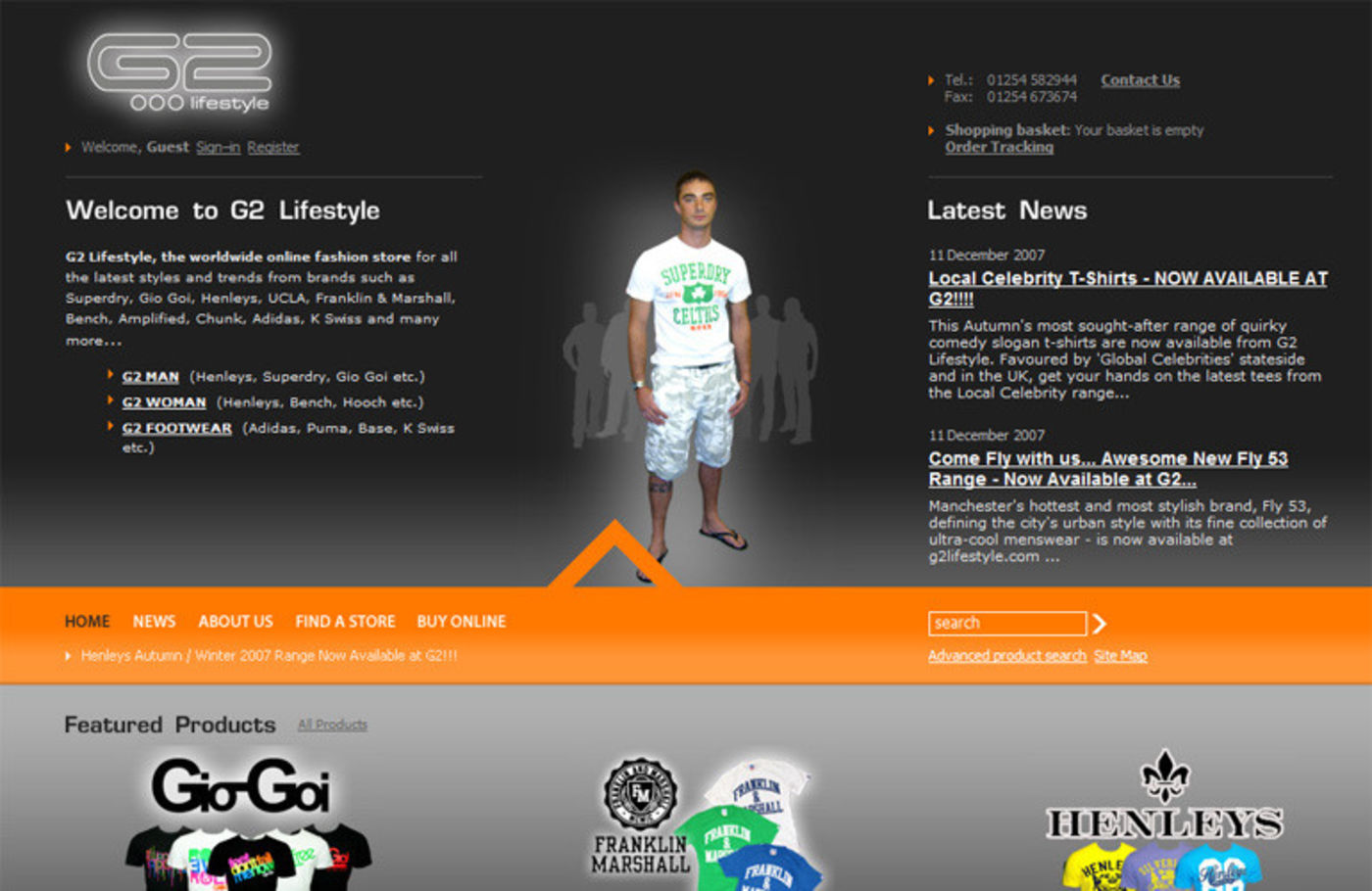 G2 Lifestyle Homepage header - G2