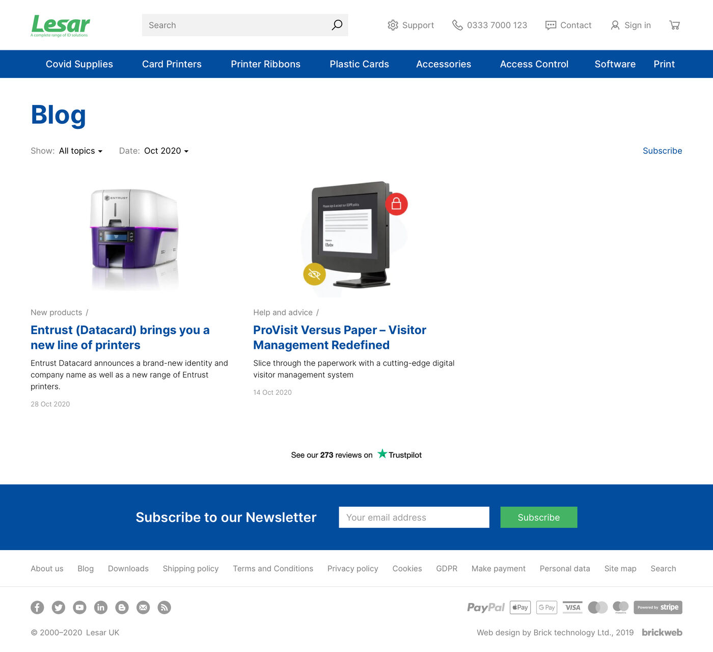 Lesar UK Blog