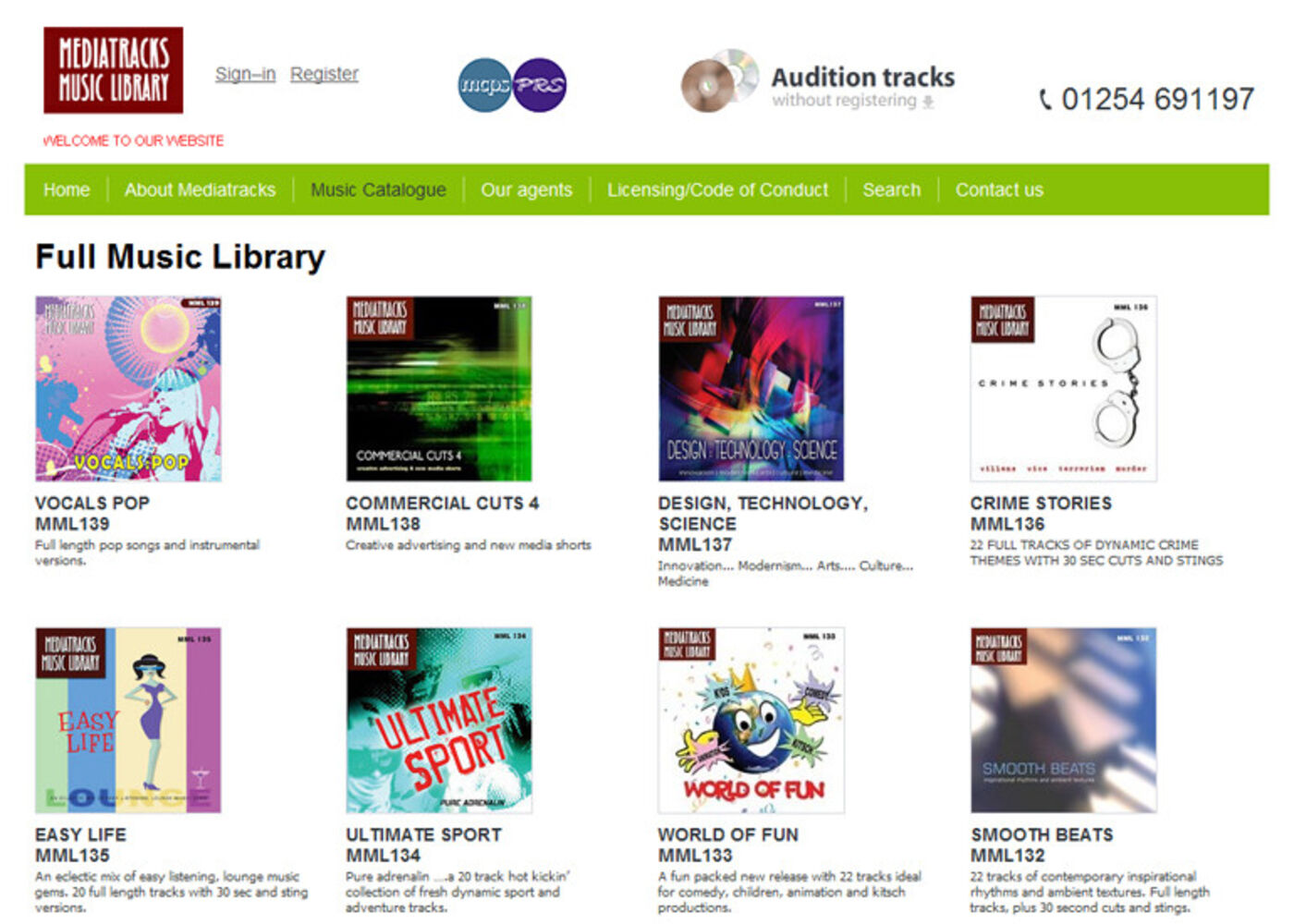 MediaTracks Music  Library