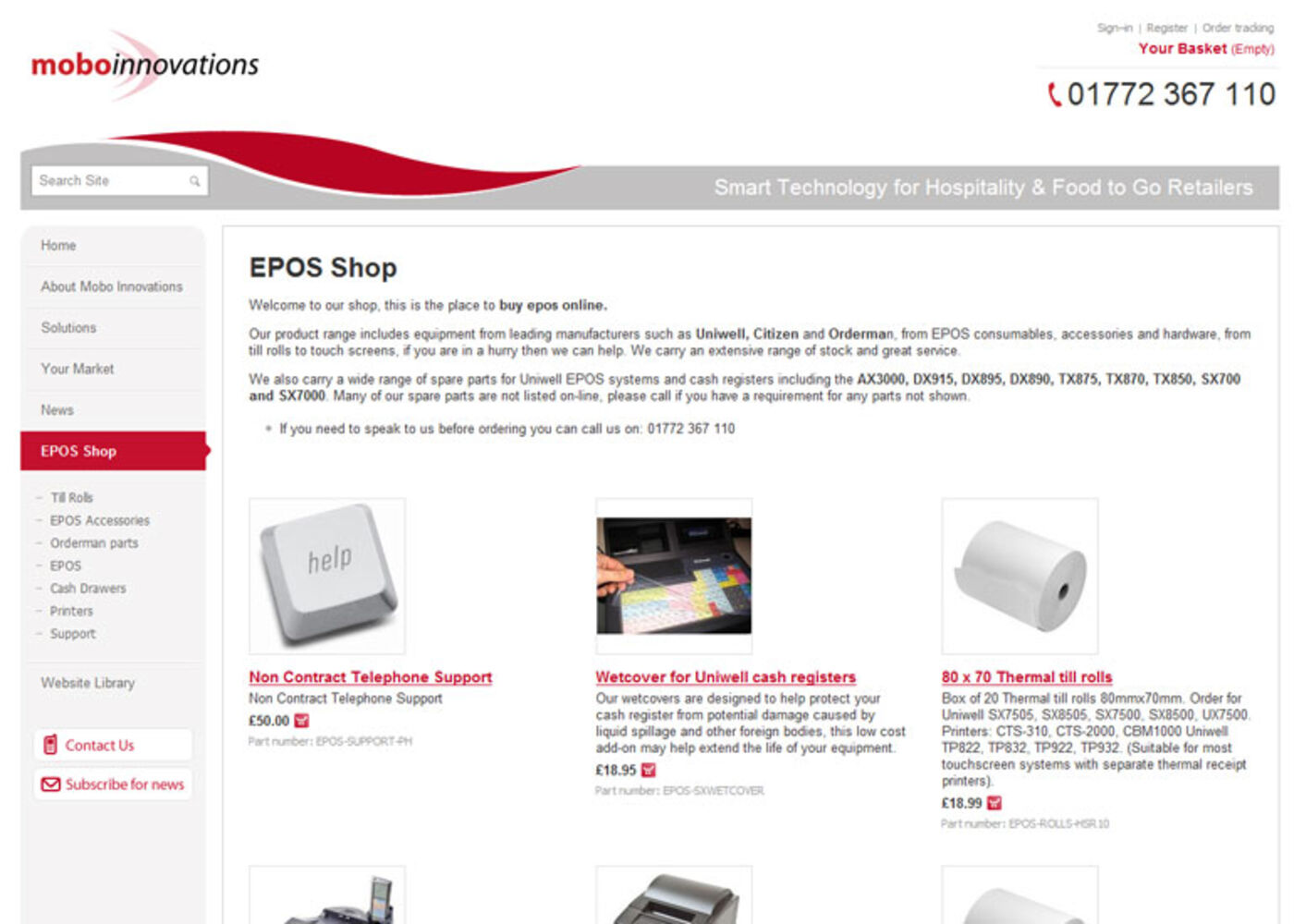 Mobo Innovations EPOS-Shop