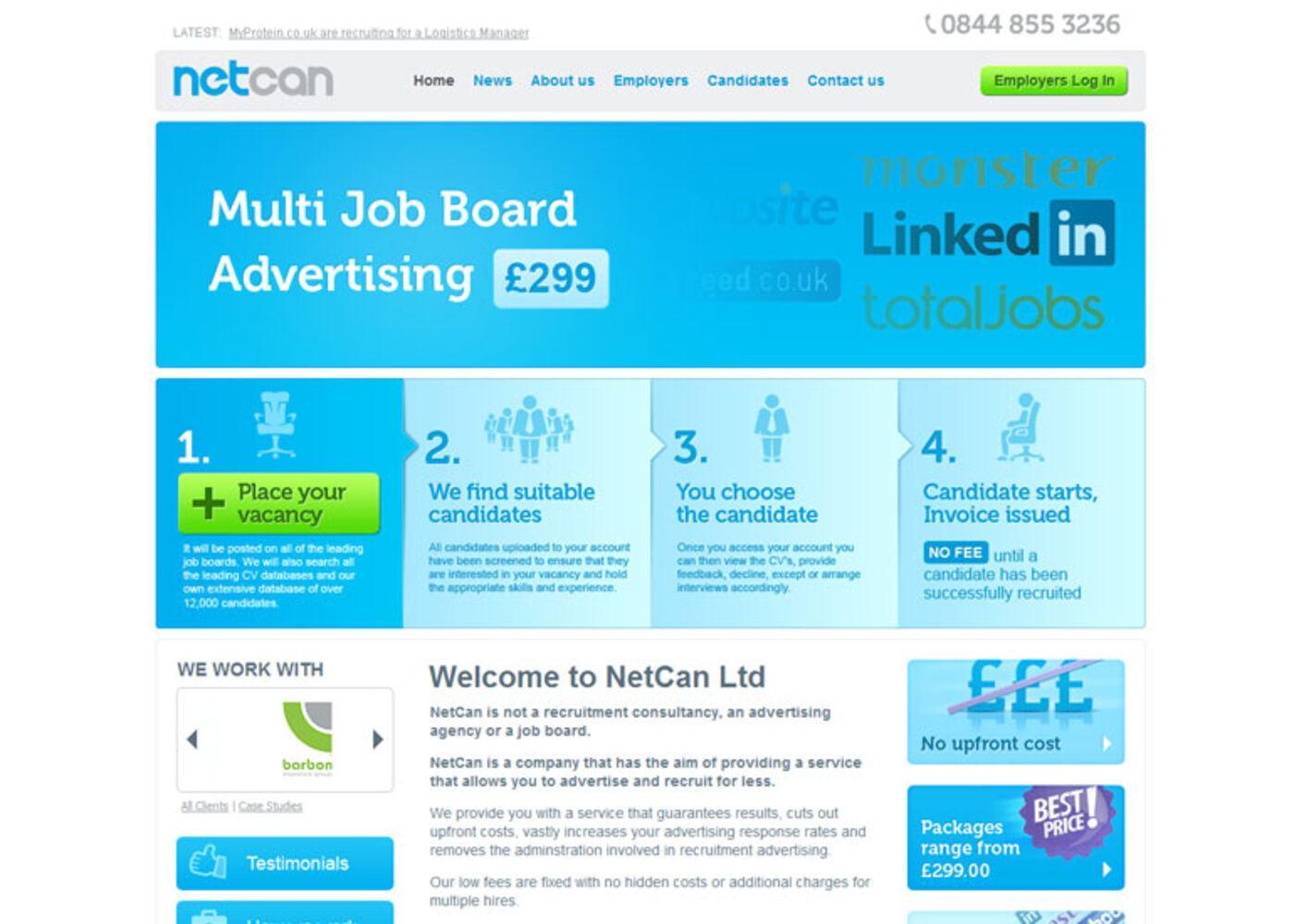 NetCan Homepage header
