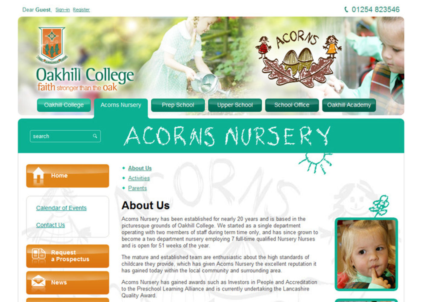 Oakhill College Regular page