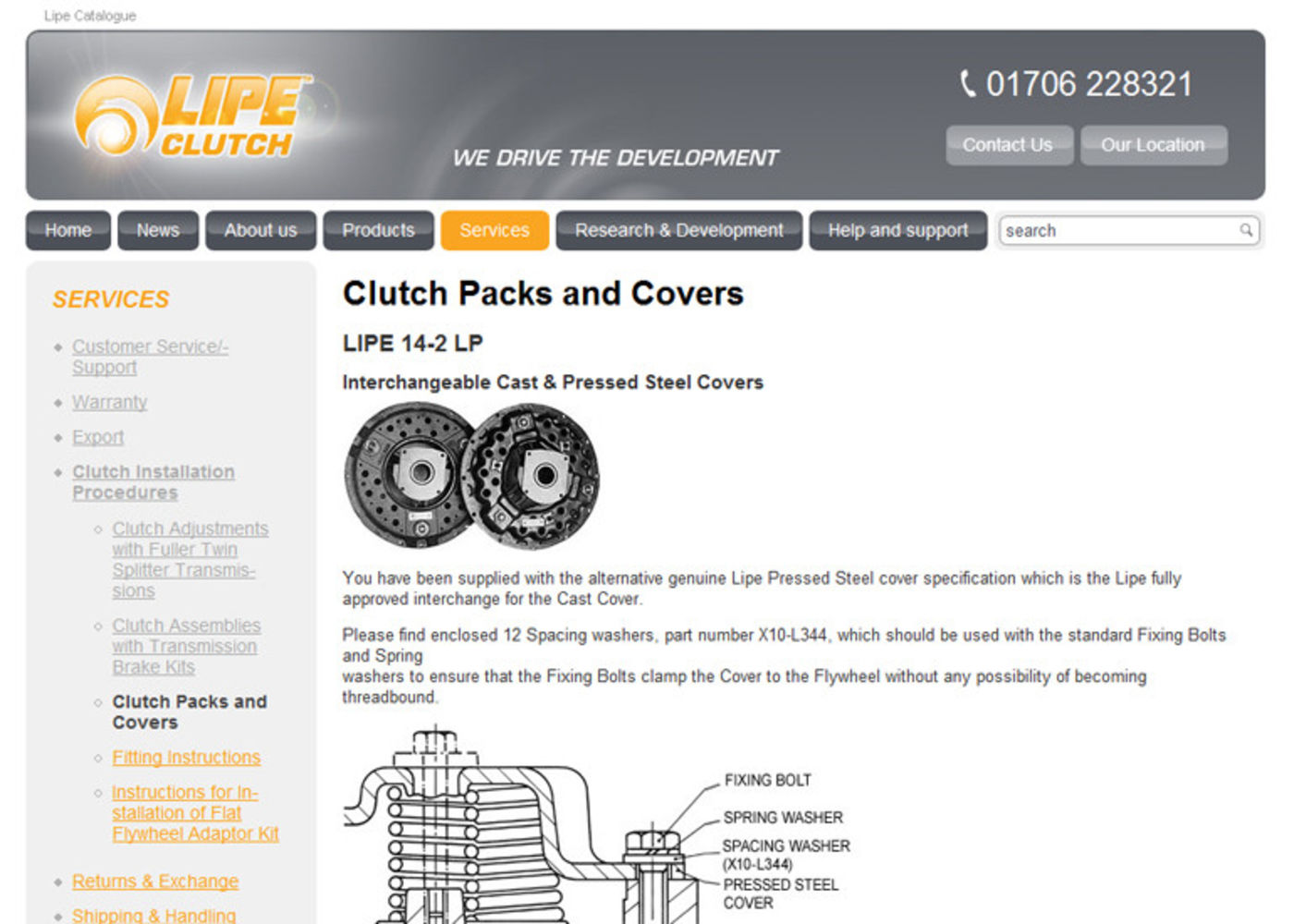 Setco Lipe Clutch Regular page