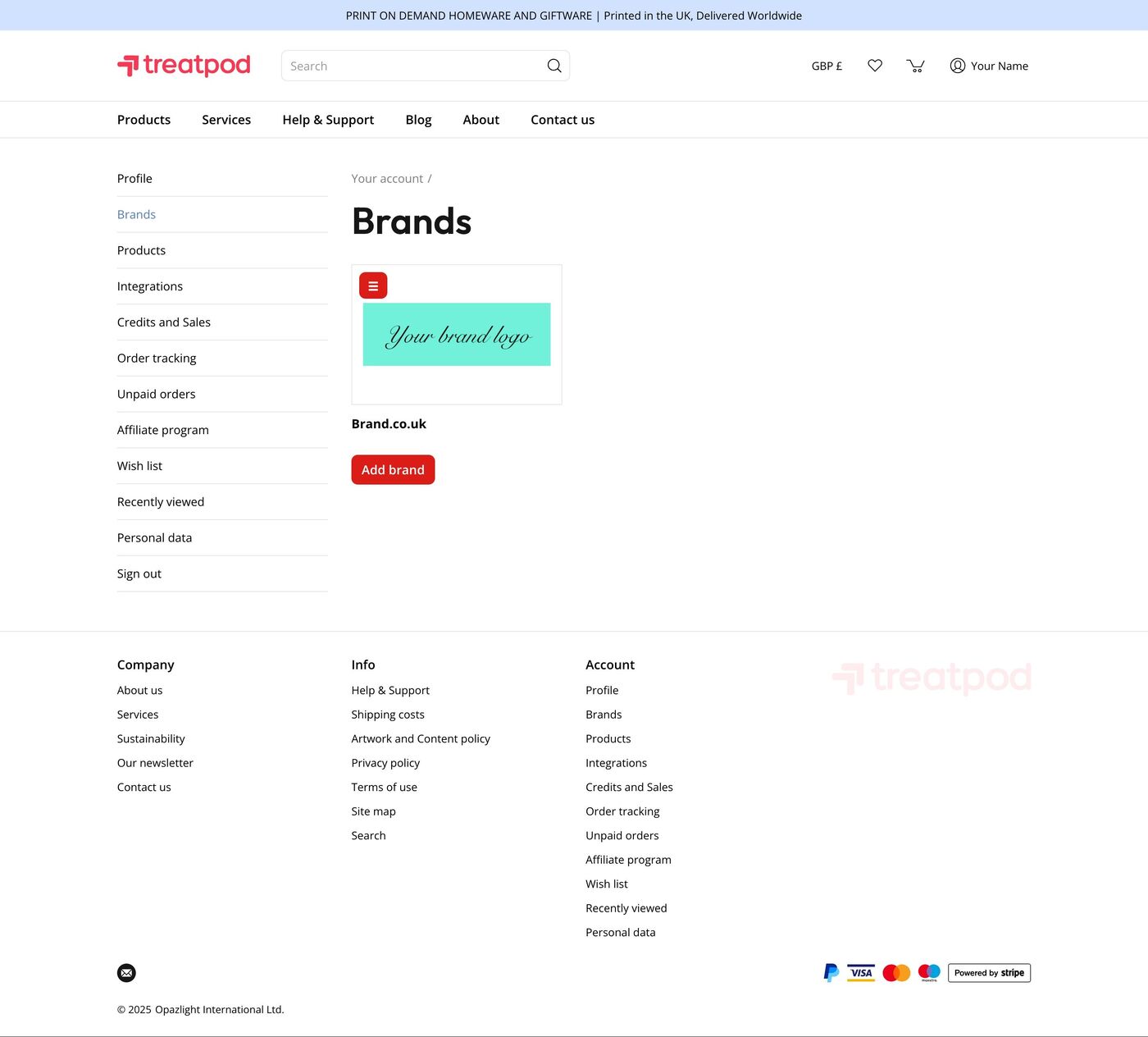 Treat Pod Brands