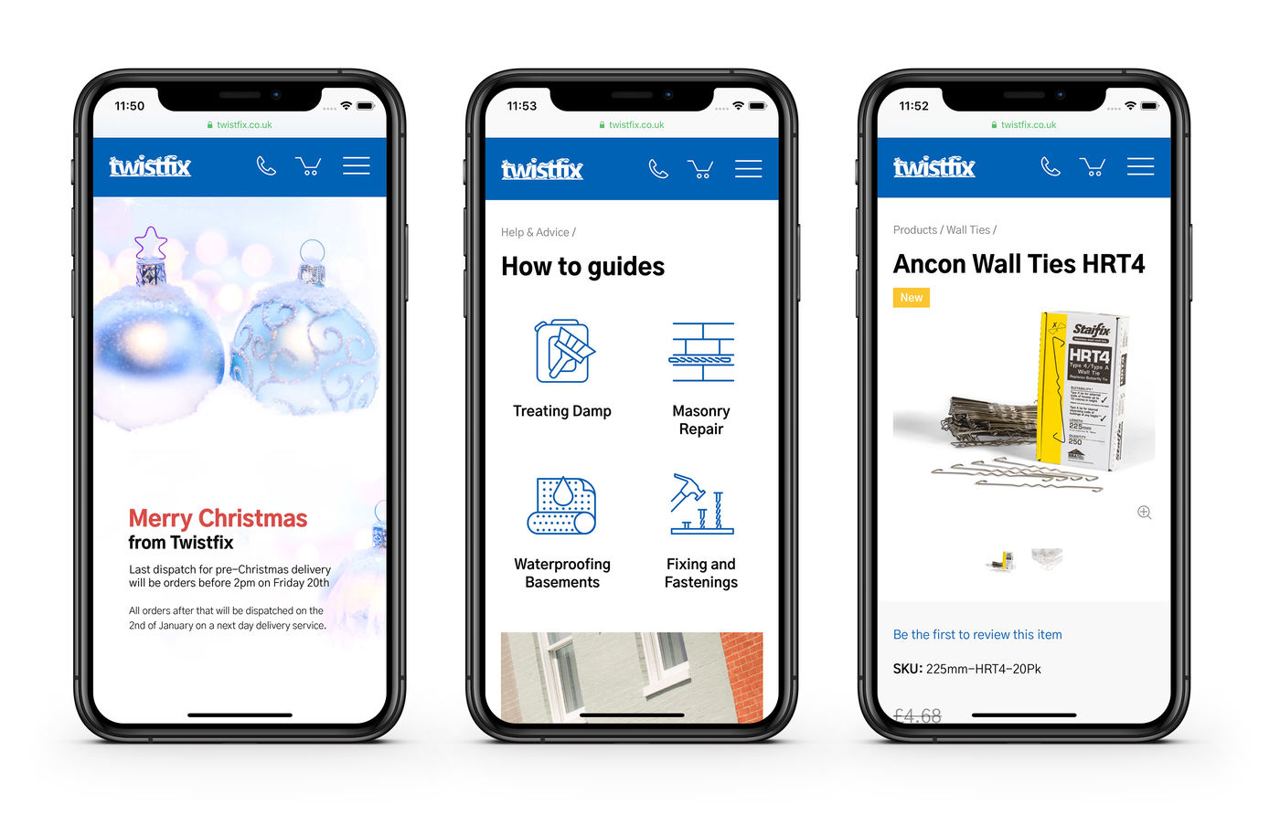 Twistfix Mobile Devices Displaying